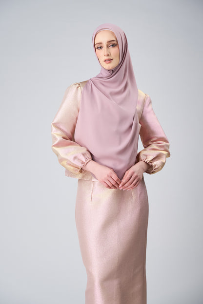 HoodX Curve in Rose [Korean Chiffon]