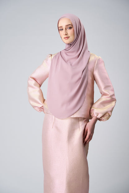 HoodX Curve in Rose [Korean Chiffon]