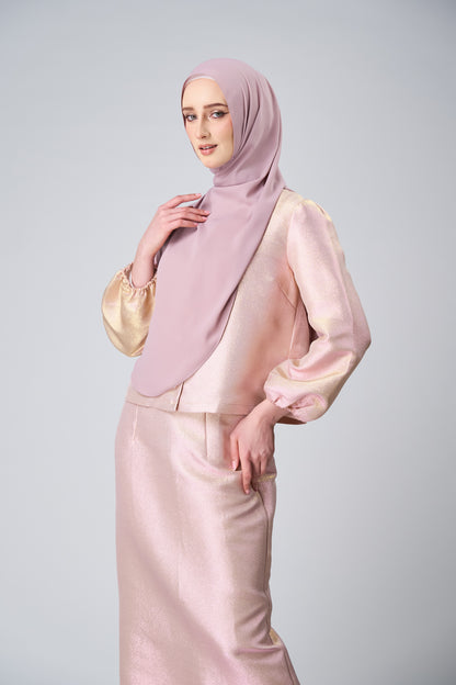 HoodX Curve in Rose [Korean Chiffon]