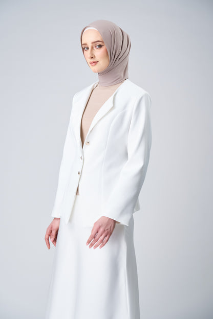 HoodX⁺Plus Curve in Taupe [Korean Chiffon]