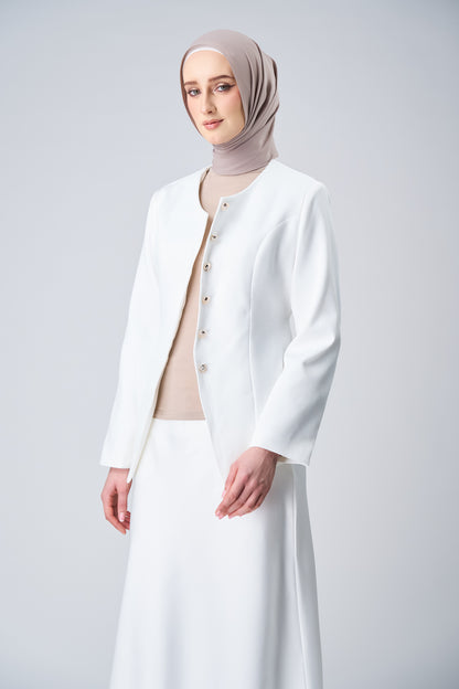 HoodX⁺Plus Curve in Taupe [Korean Chiffon]