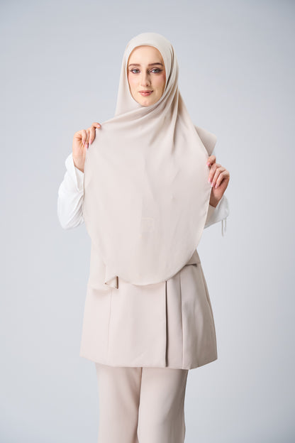 HoodX Curve in Linen Dust [Korean Chiffon]