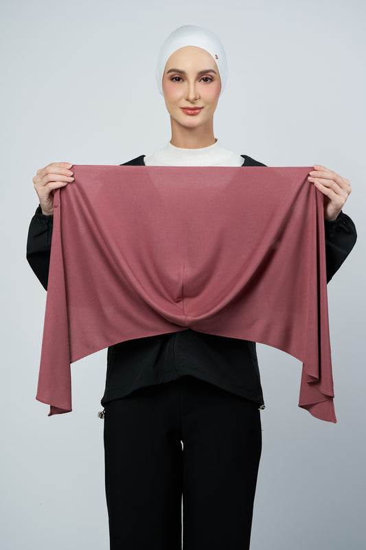 HoodX CloudFit in Dark Rose