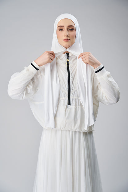 HoodX Lite in Pure White