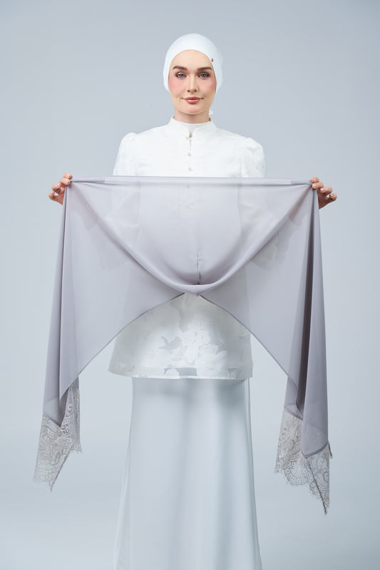 HoodX Lace in Pewter
