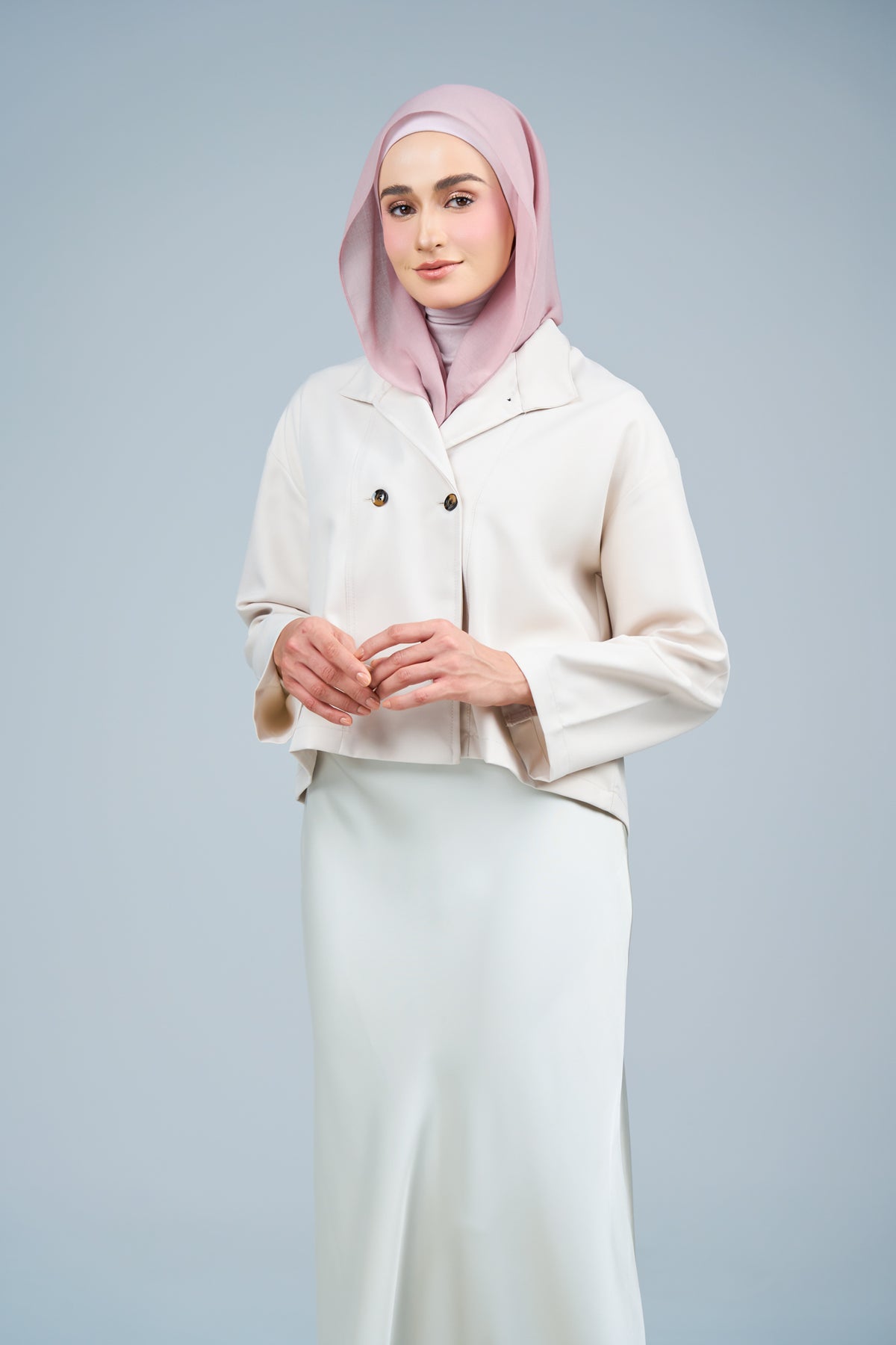 HoodXpress | Cotton Linen in Rose Pink