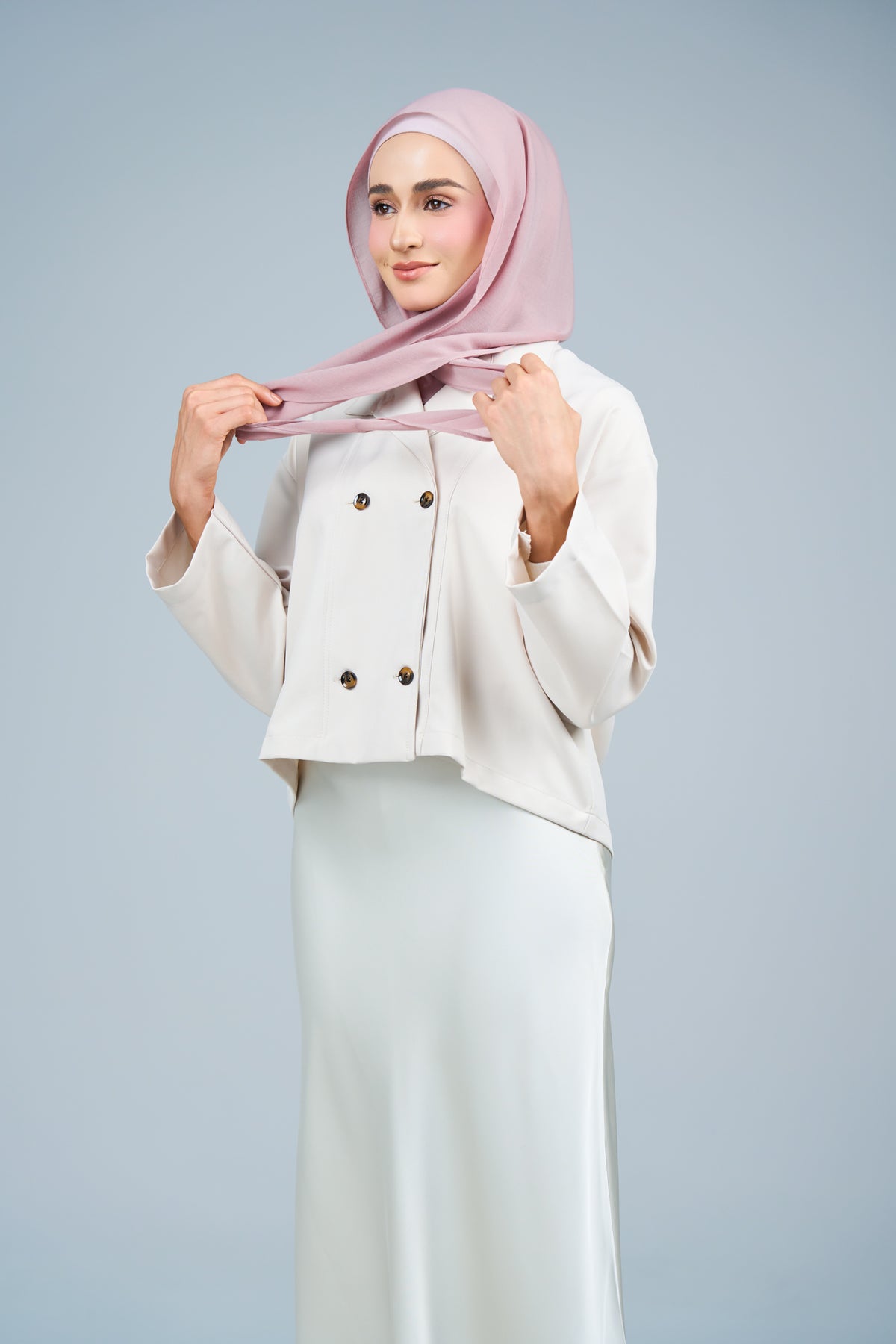 HoodXpress | Cotton Linen in Rose Pink