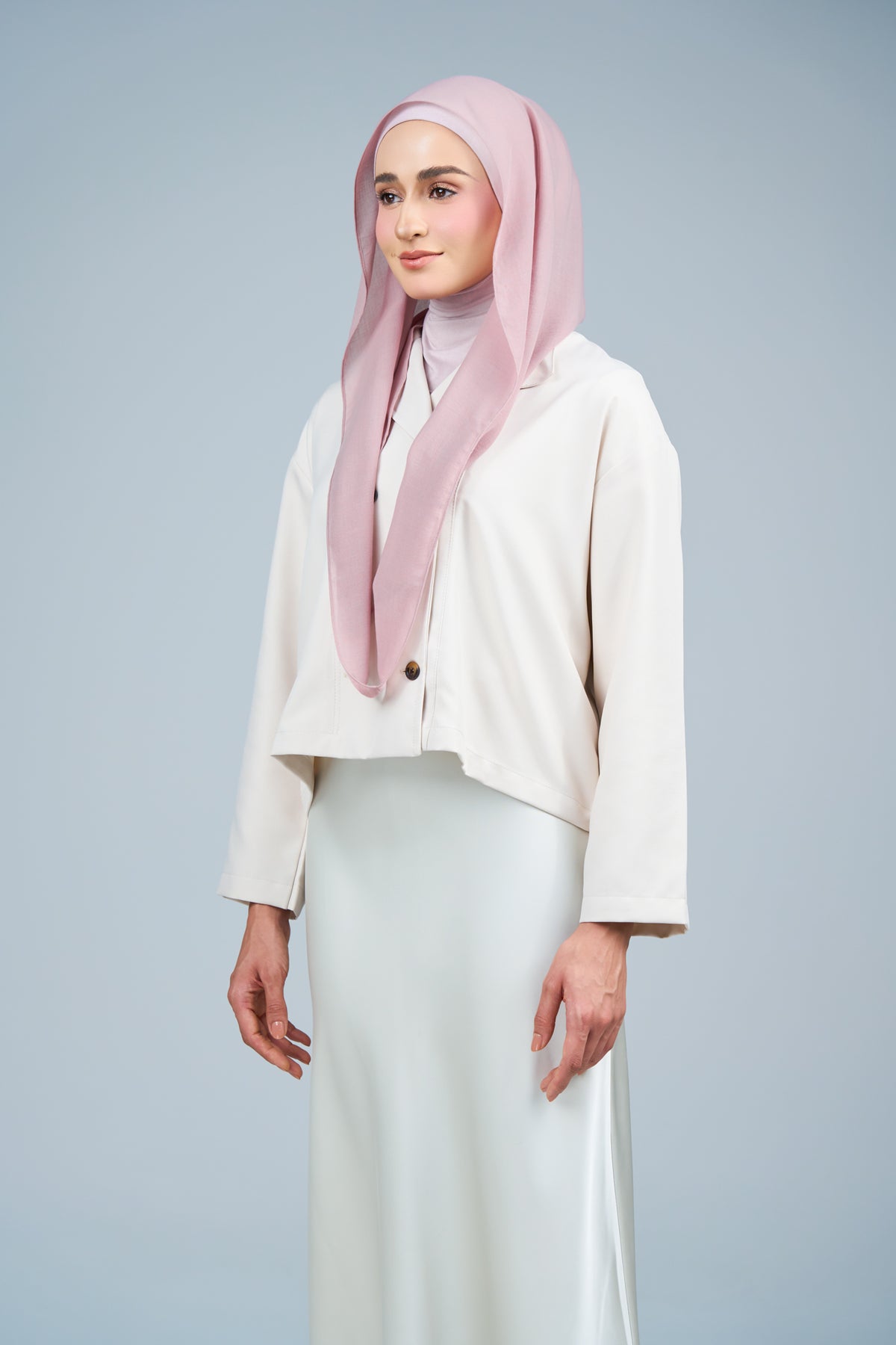 HoodXpress | Cotton Linen in Rose Pink