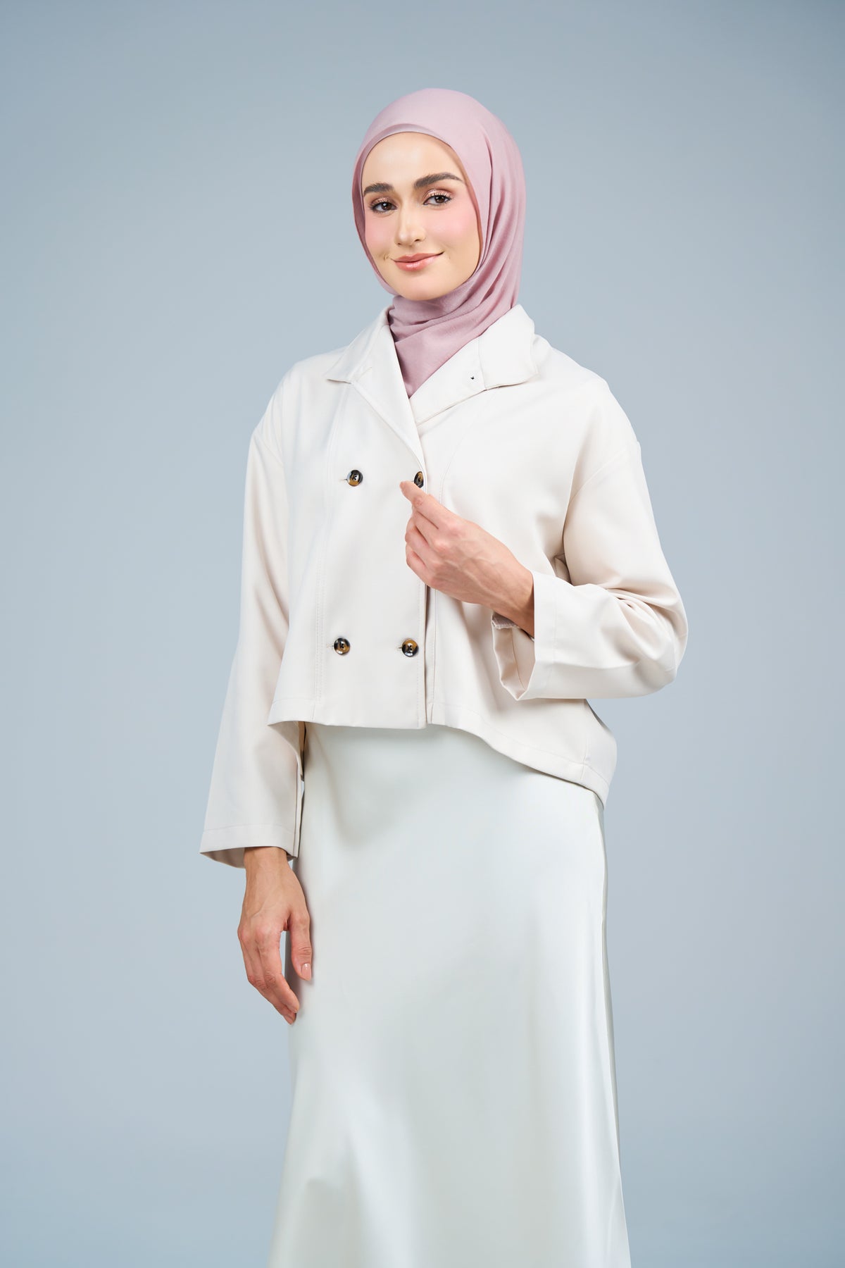 HoodXpress | Cotton Linen in Rose Pink