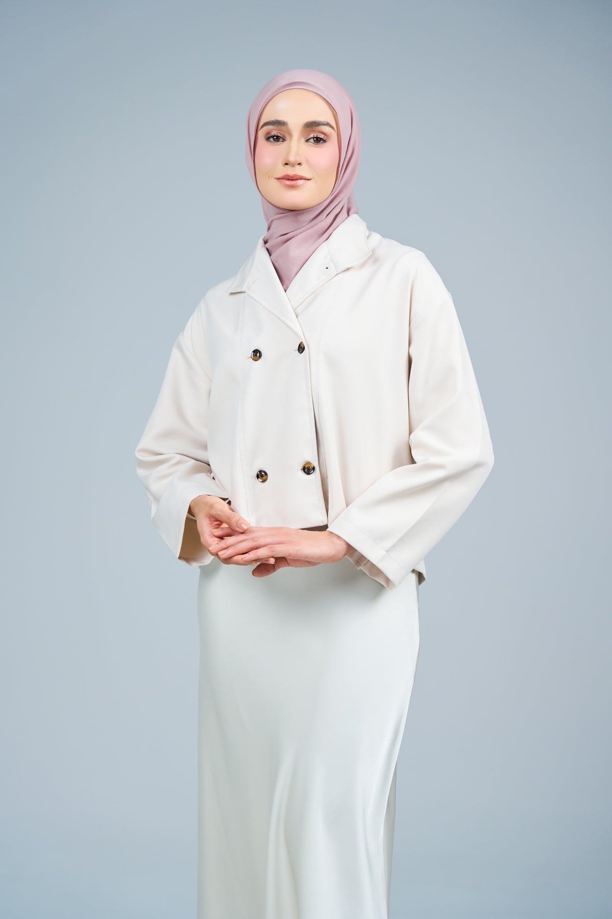 HoodXpress | Cotton Linen in Rose Pink