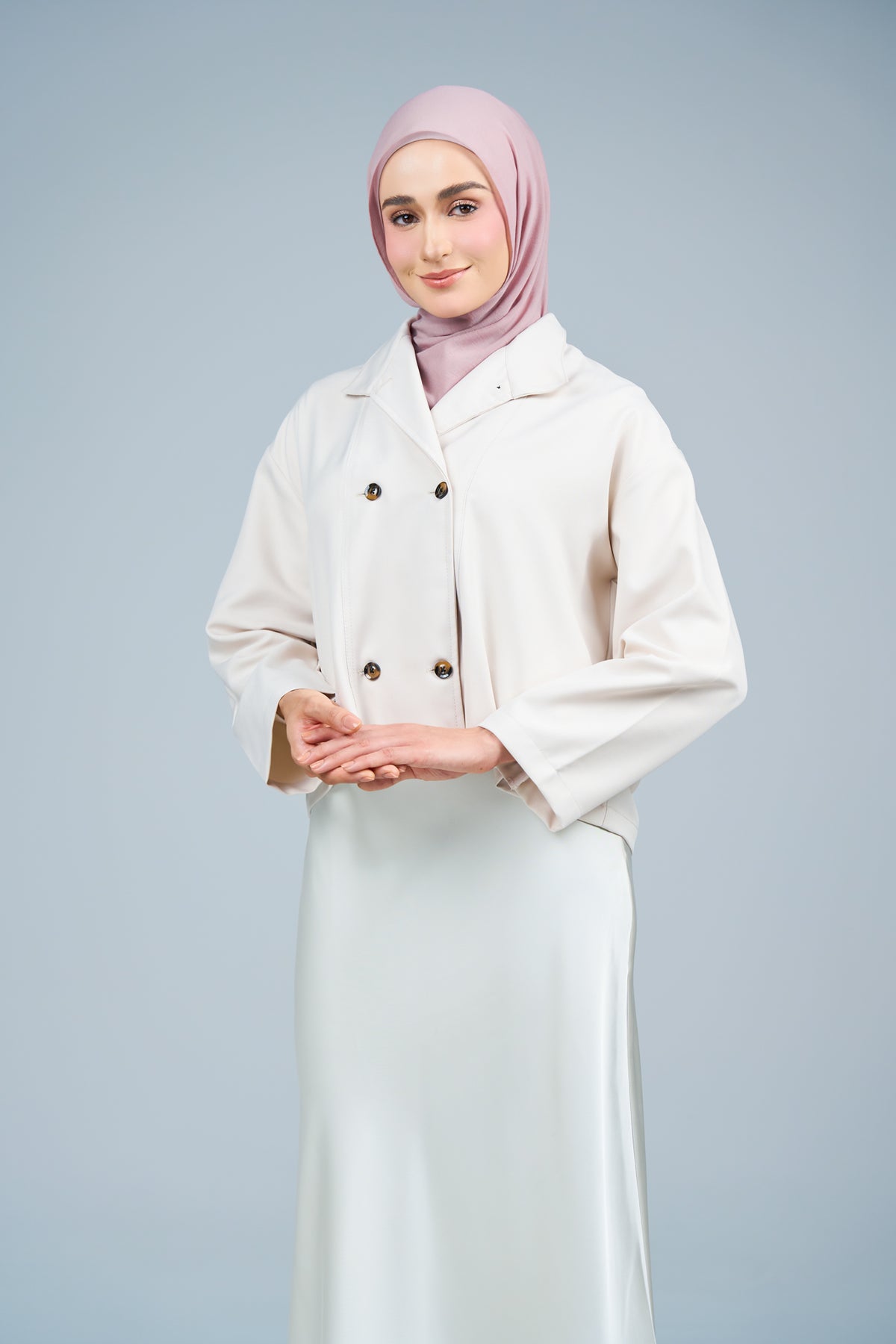 HoodXpress | Cotton Linen in Rose Pink