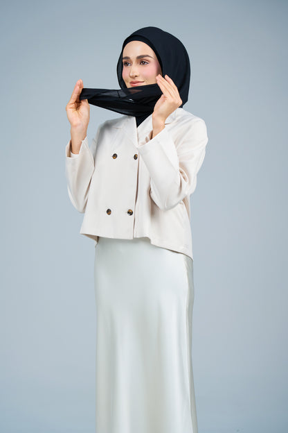 HoodXpress | Cotton Linen in Black