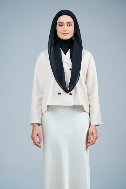 HoodXpress | Cotton Linen in Black