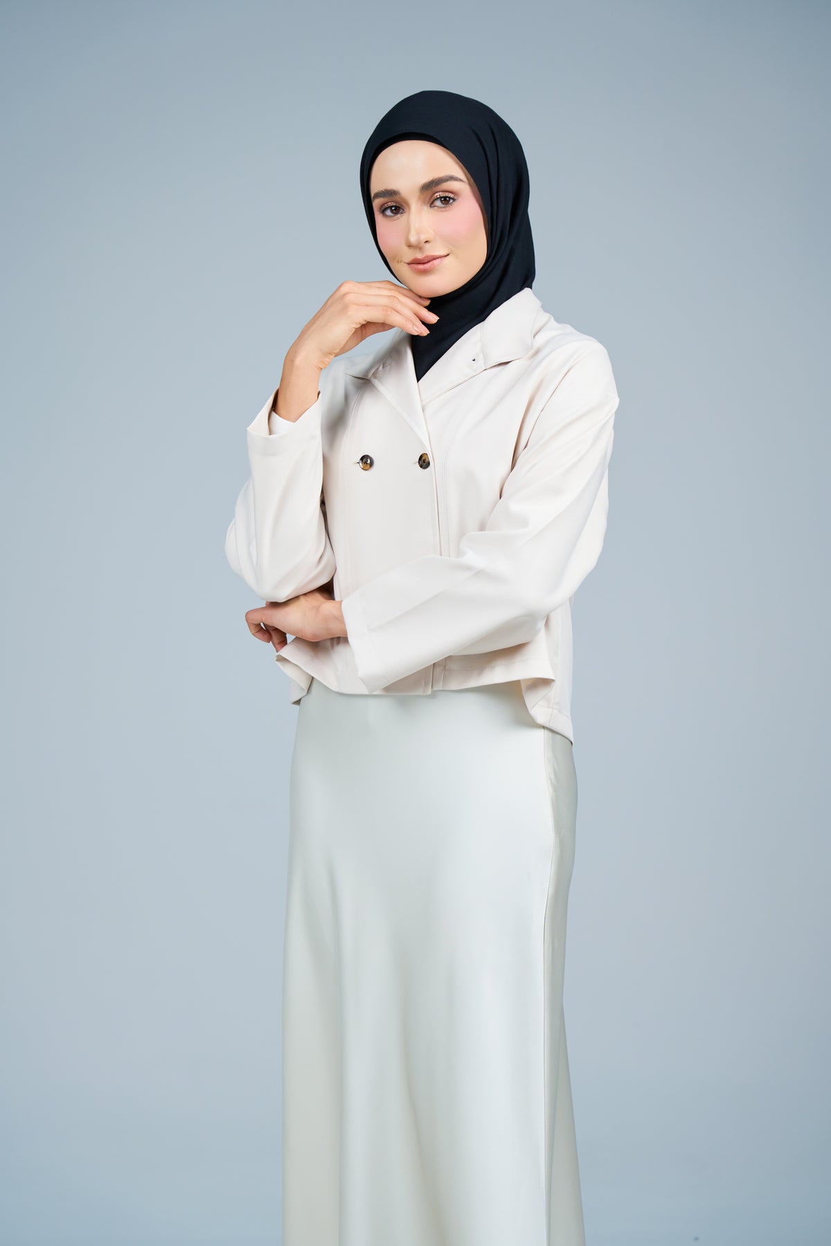 HoodXpress | Cotton Linen in Black