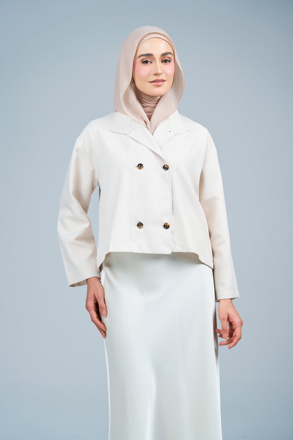 HoodXpress | Cotton Linen in Light Chai