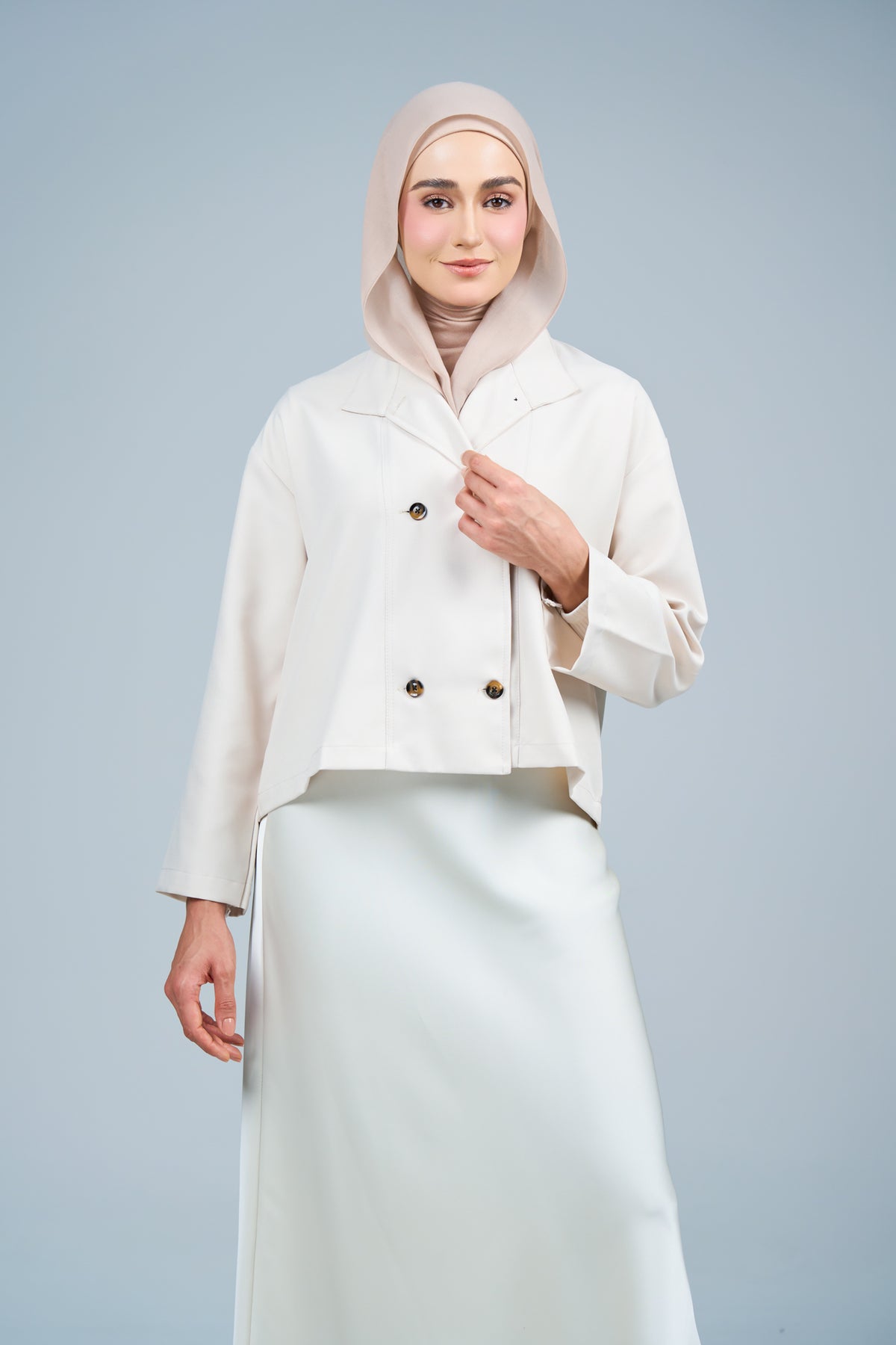 HoodXpress | Cotton Linen in Light Chai