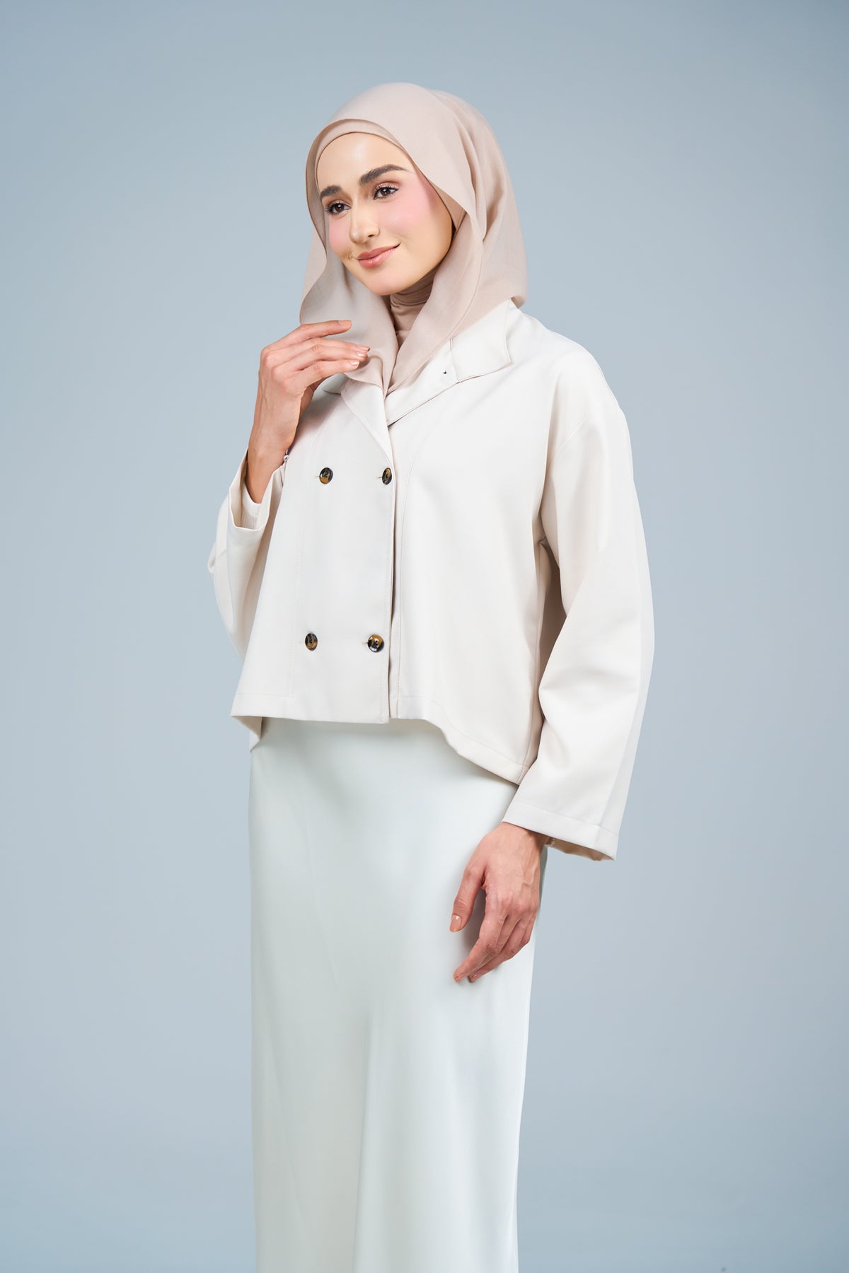 HoodXpress | Cotton Linen in Light Chai