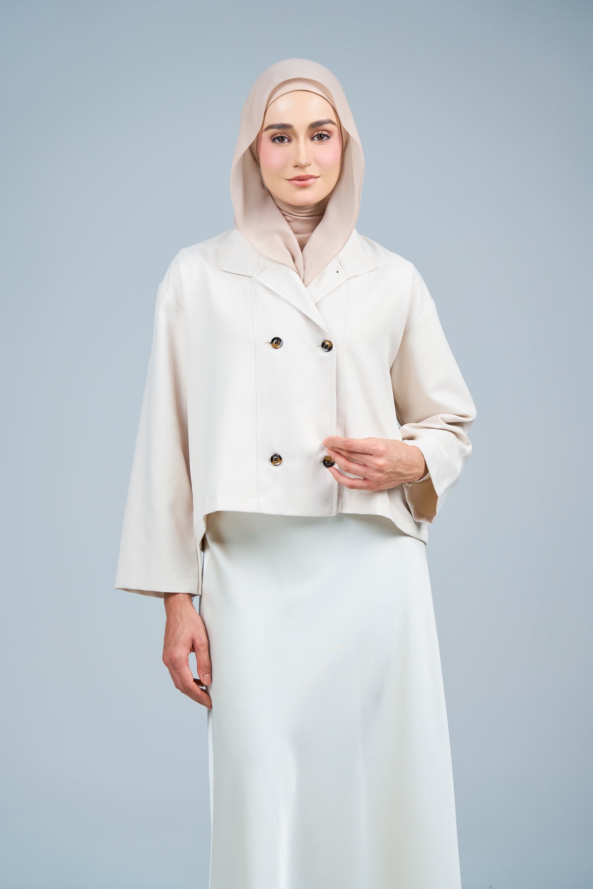 HoodXpress | Cotton Linen in Light Chai