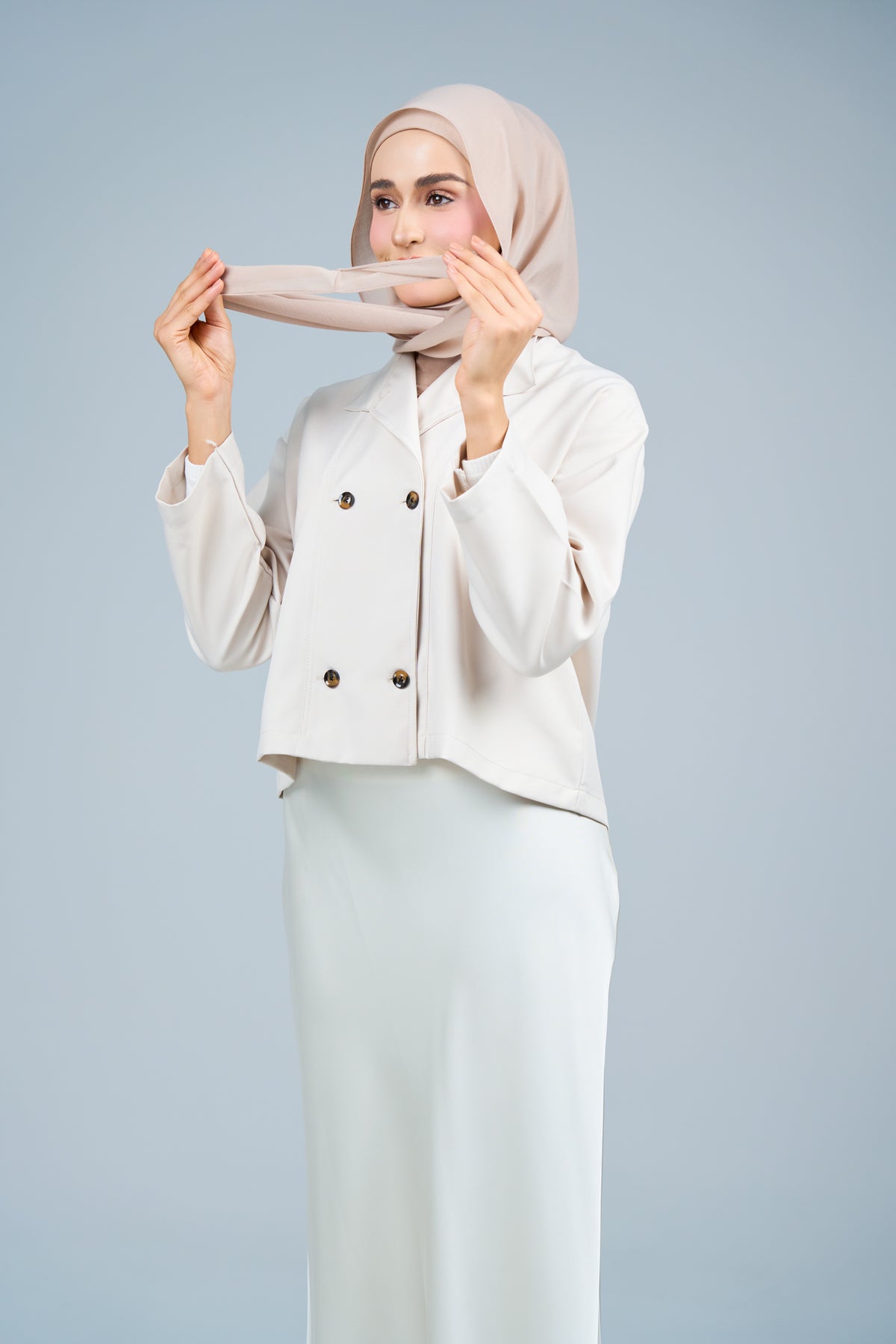 HoodXpress | Cotton Linen in Light Chai
