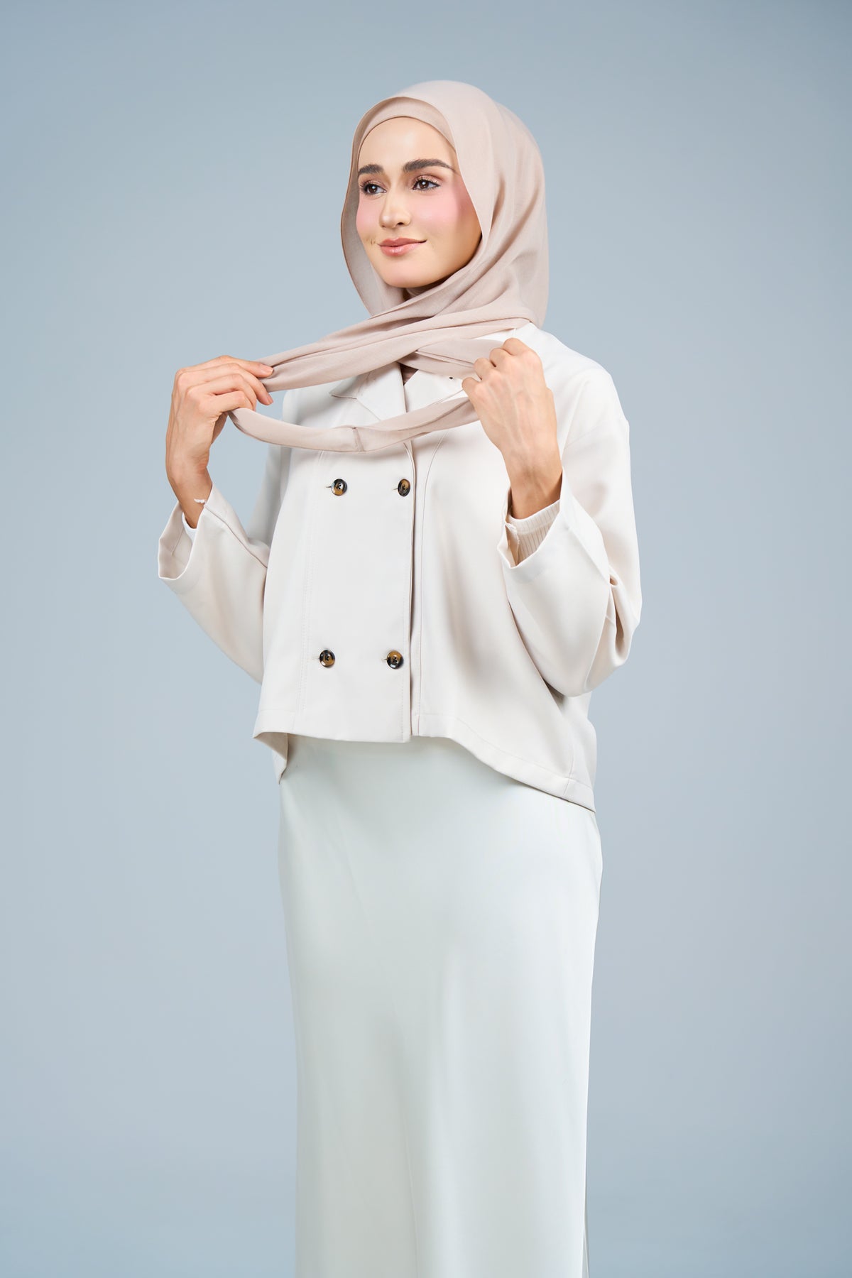 HoodXpress | Cotton Linen in Light Chai
