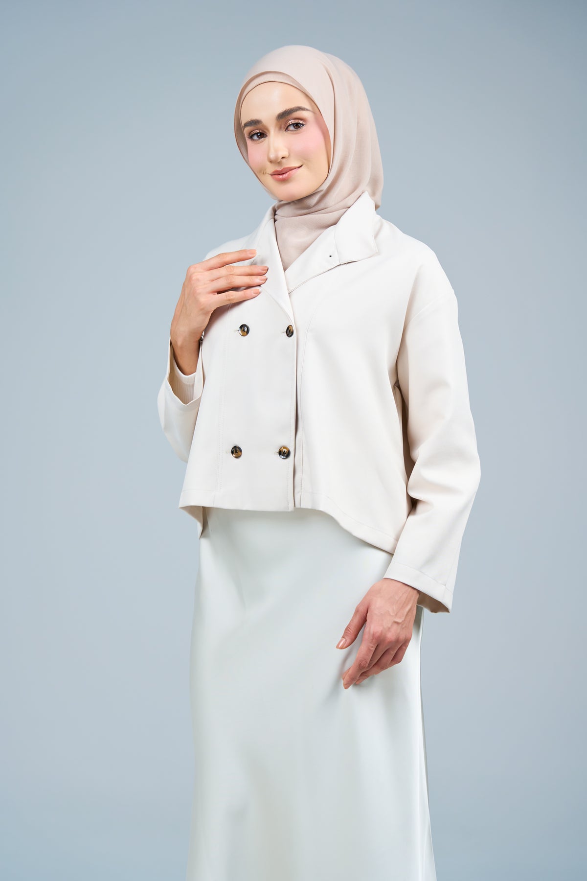 HoodXpress | Cotton Linen in Light Chai