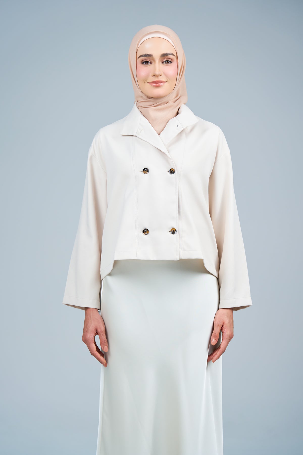 HoodXpress | Cotton Linen in Nude