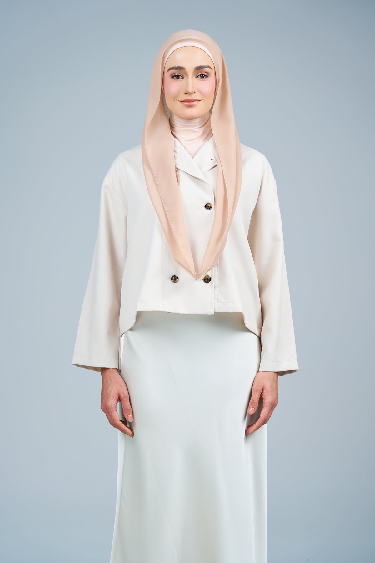 HoodXpress | Cotton Linen in Nude