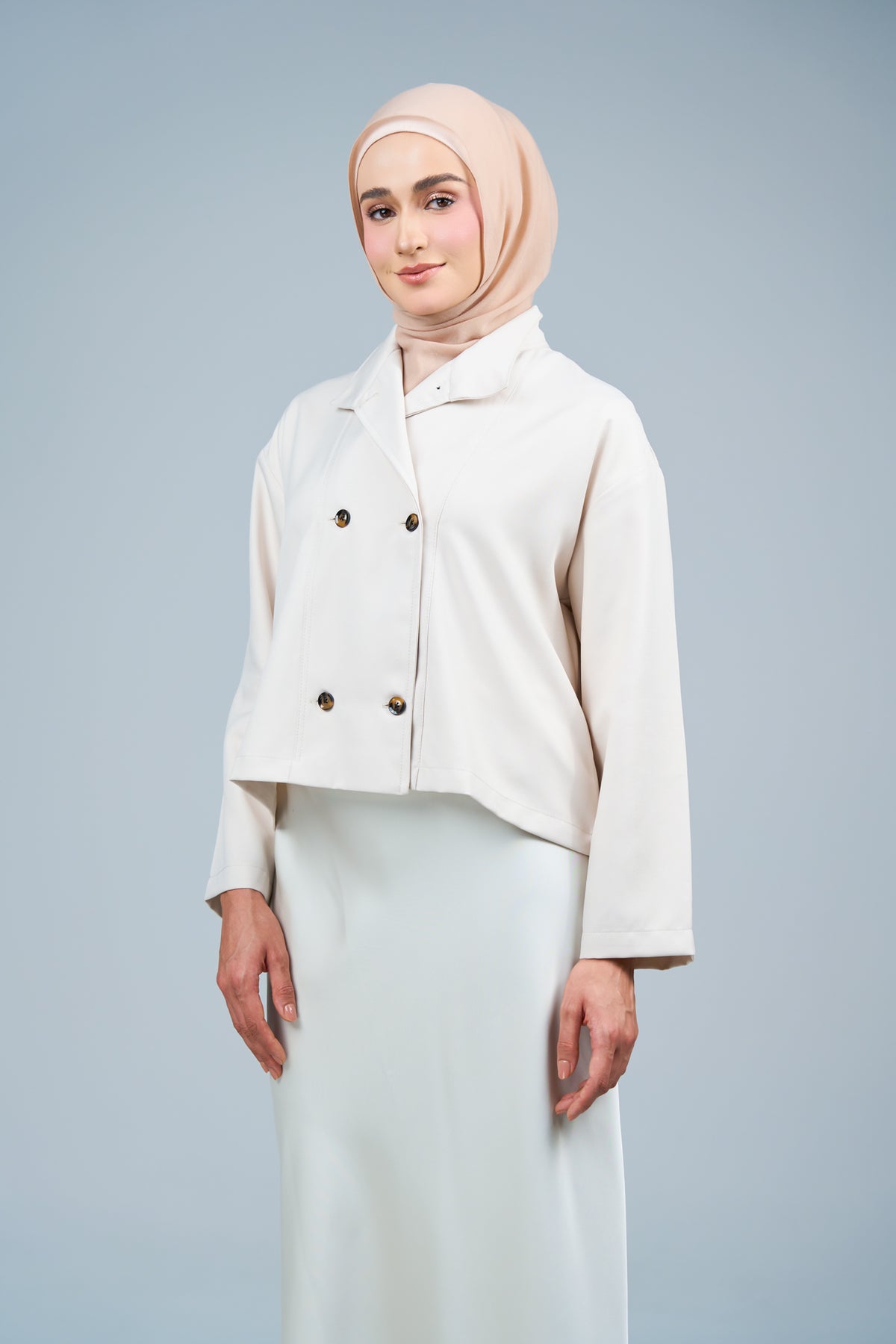 HoodXpress | Cotton Linen in Nude
