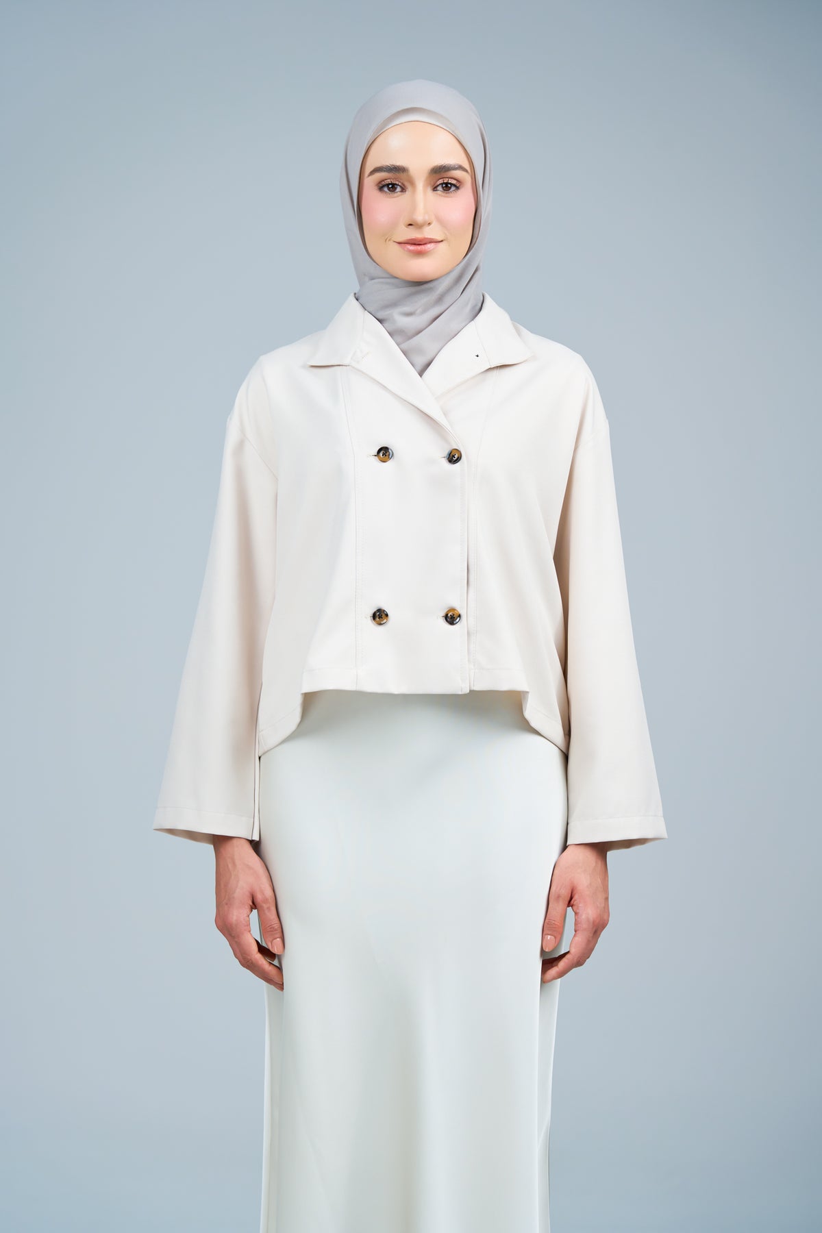 HoodXpress | Cotton Linen in Medium Taupe