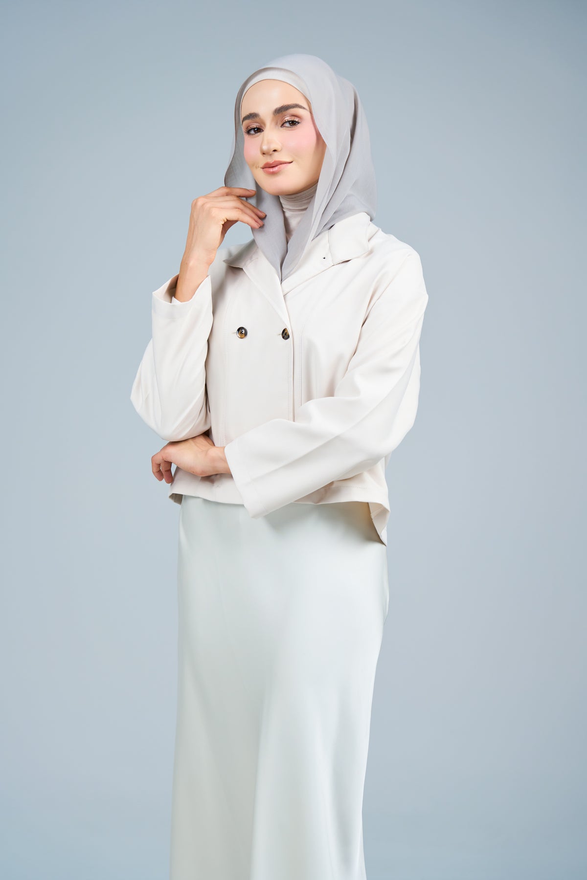 HoodXpress | Cotton Linen in Medium Taupe