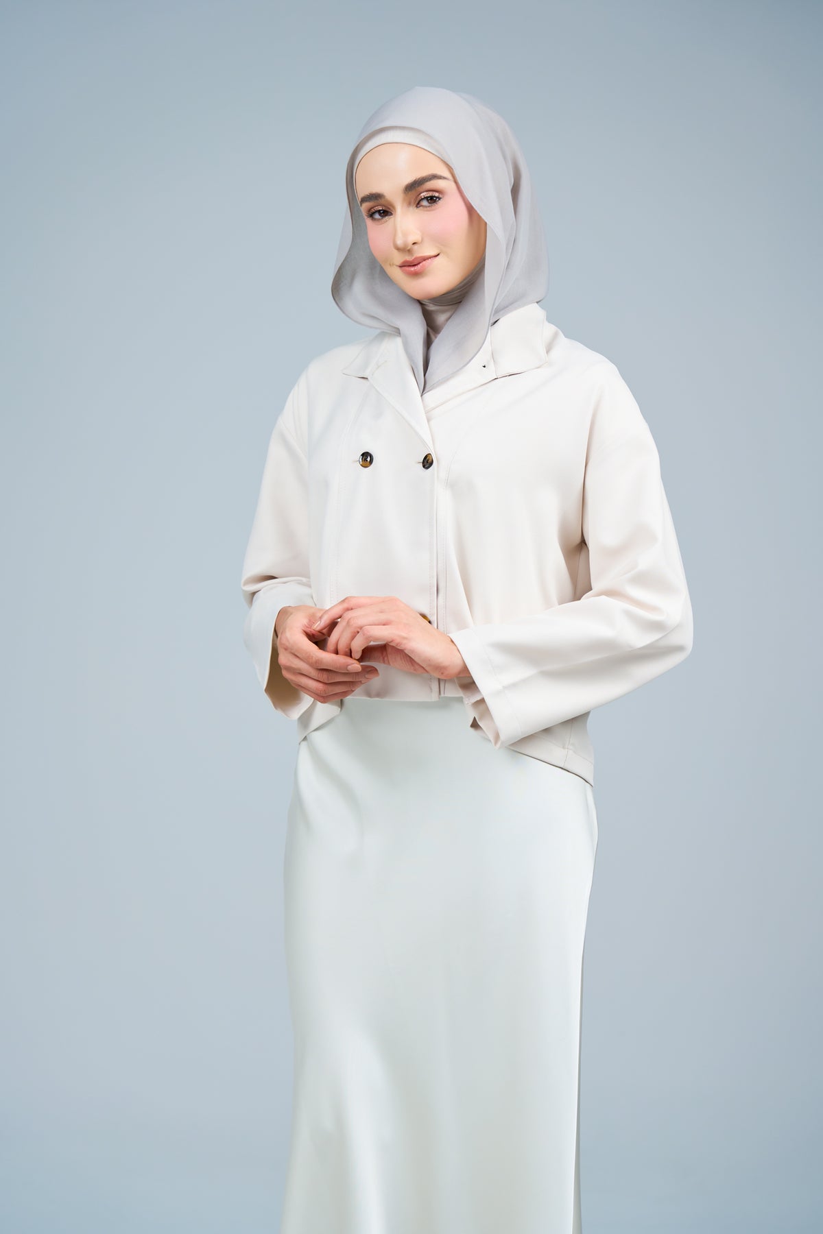 HoodXpress | Cotton Linen in Medium Taupe