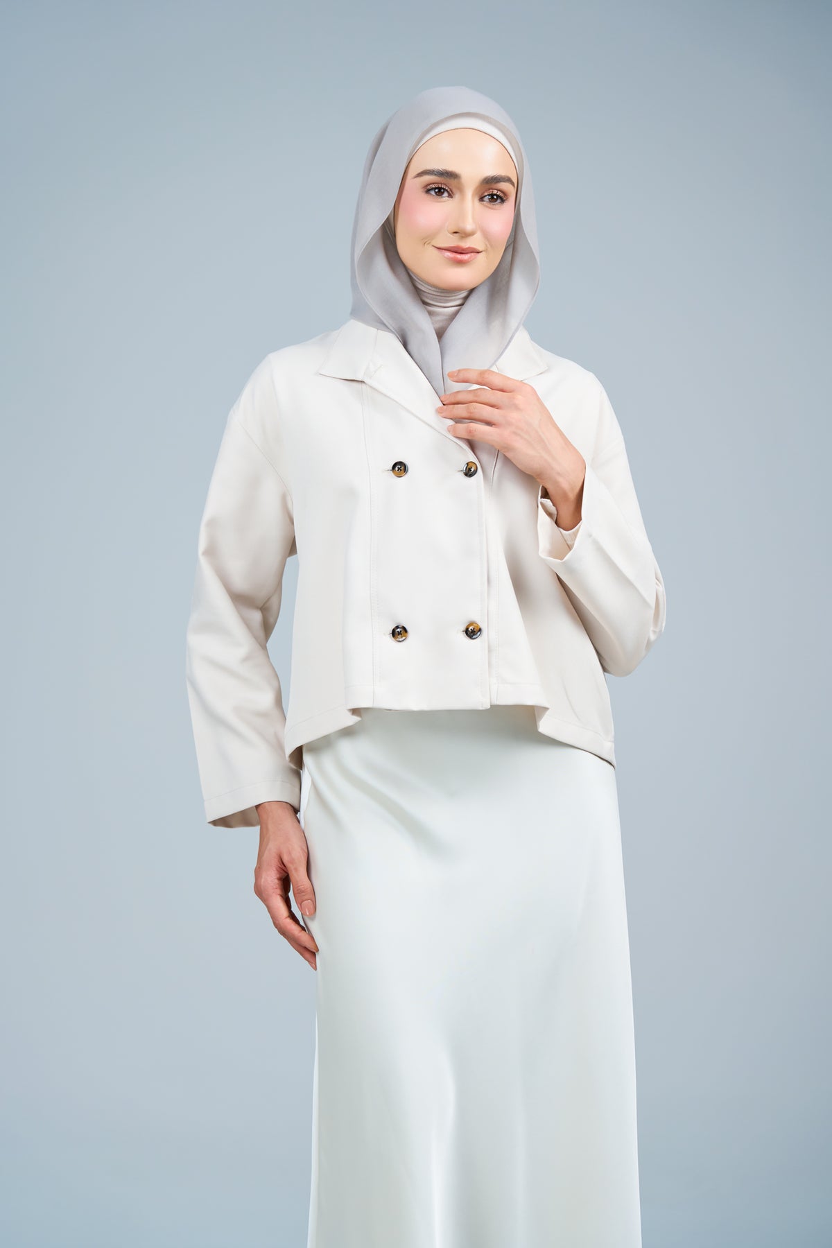 HoodXpress | Cotton Linen in Medium Taupe