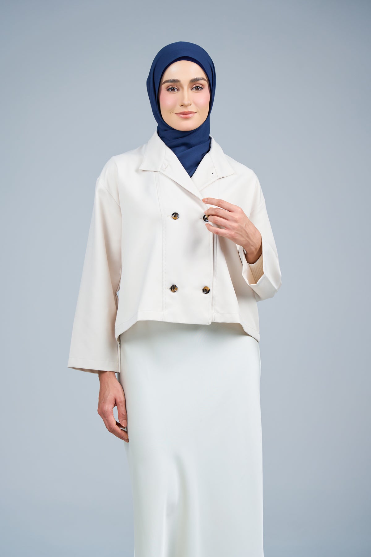 HoodXpress | Cotton Linen in Navy