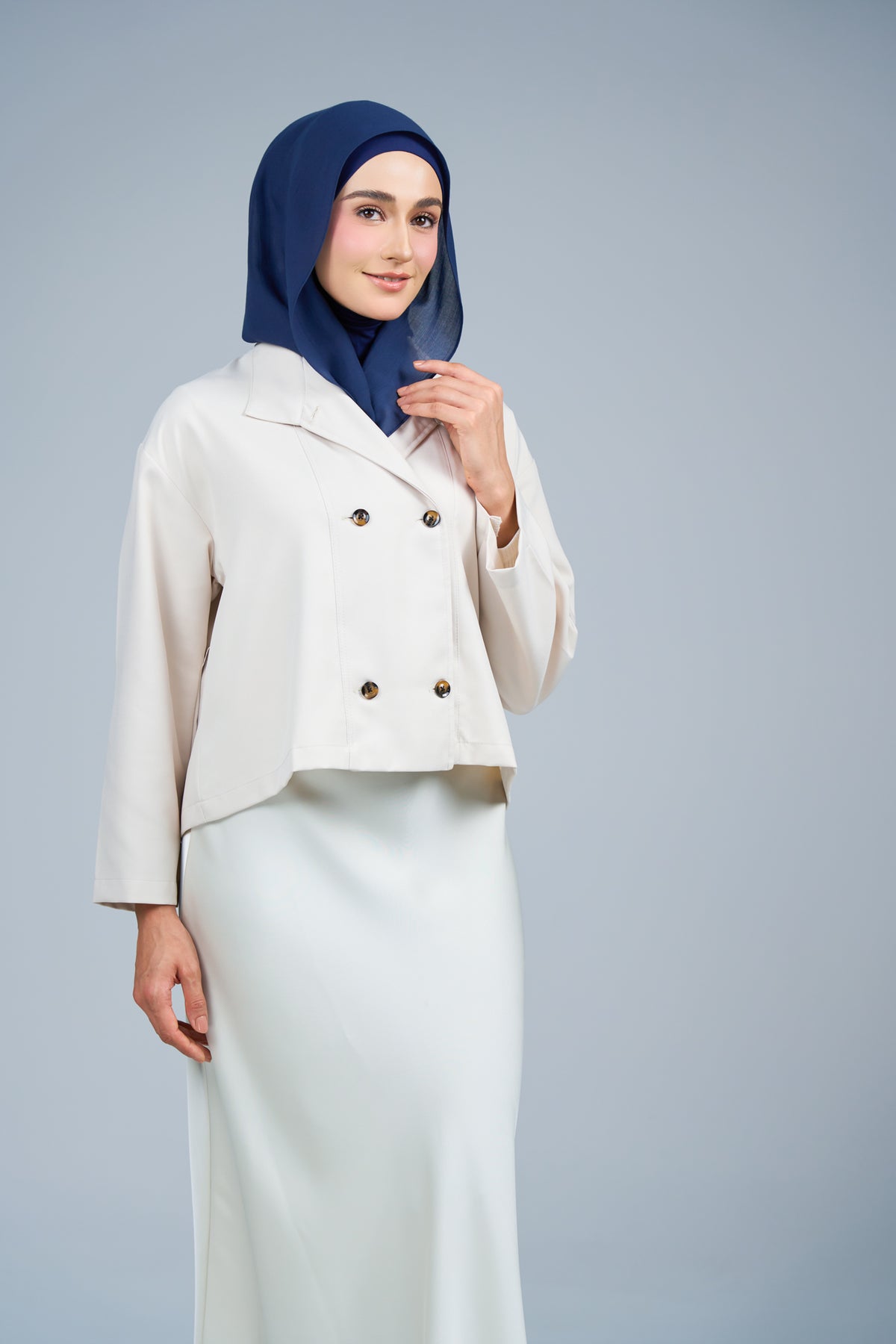 HoodXpress | Cotton Linen in Navy