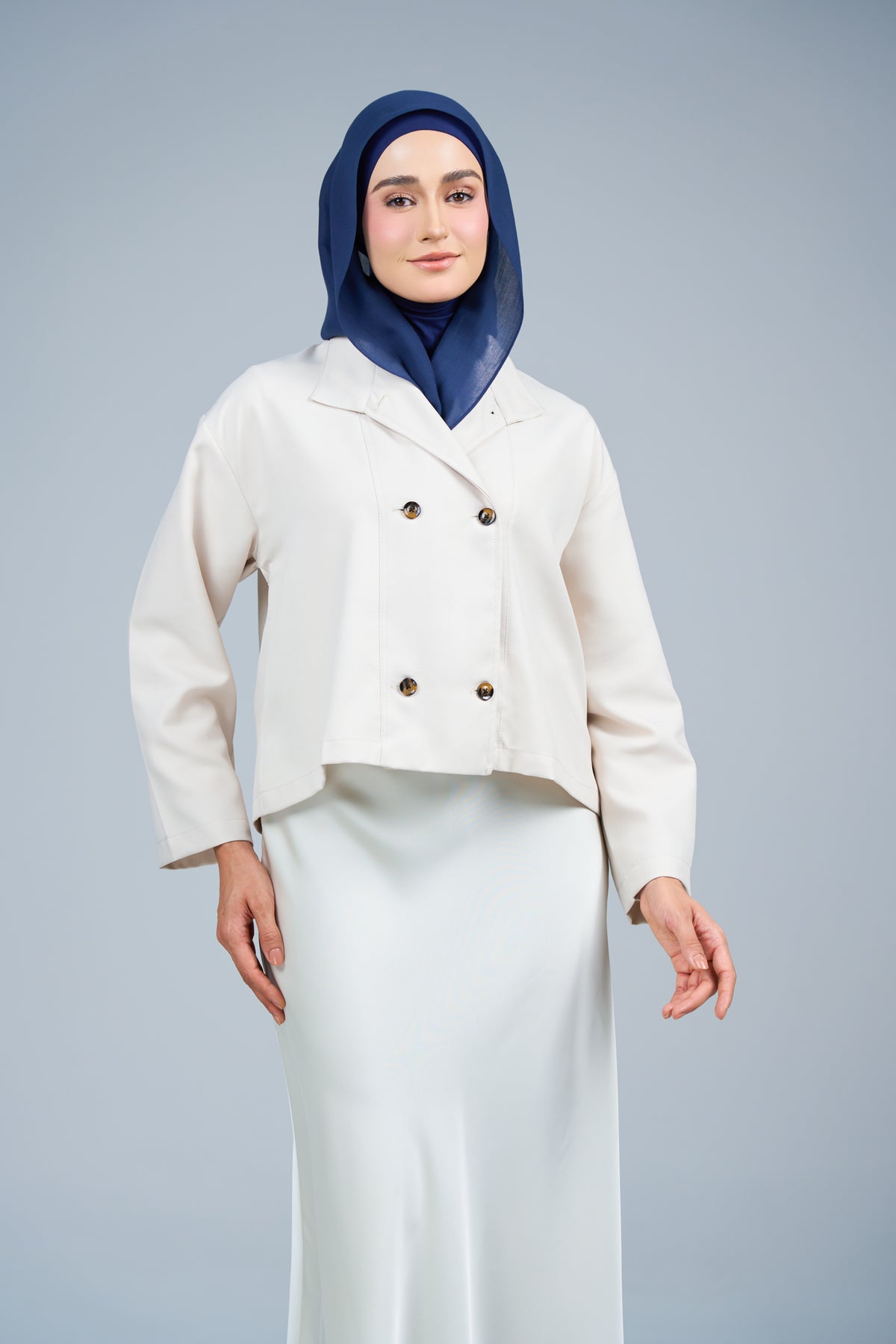 HoodXpress | Cotton Linen in Navy