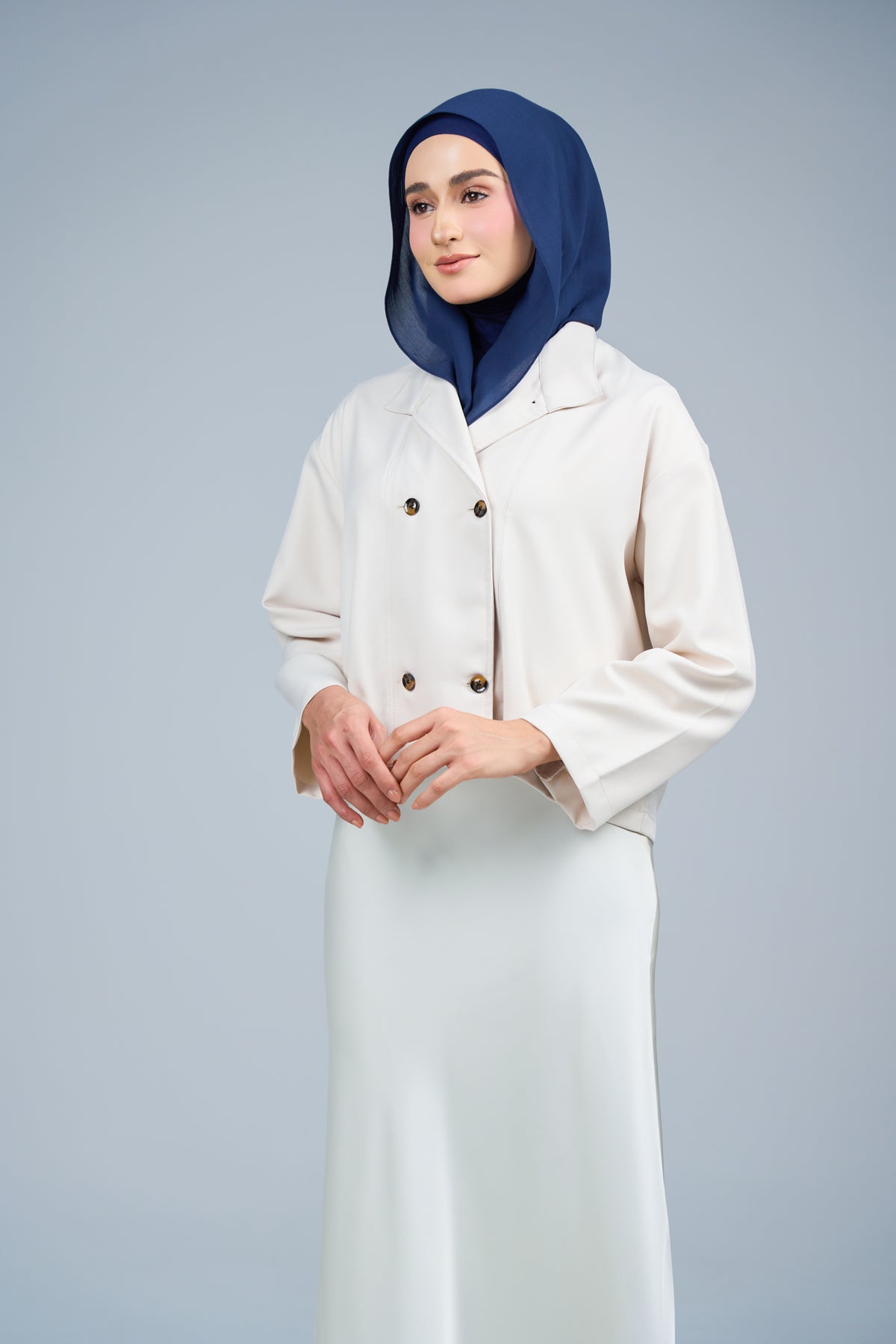 HoodXpress | Cotton Linen in Navy