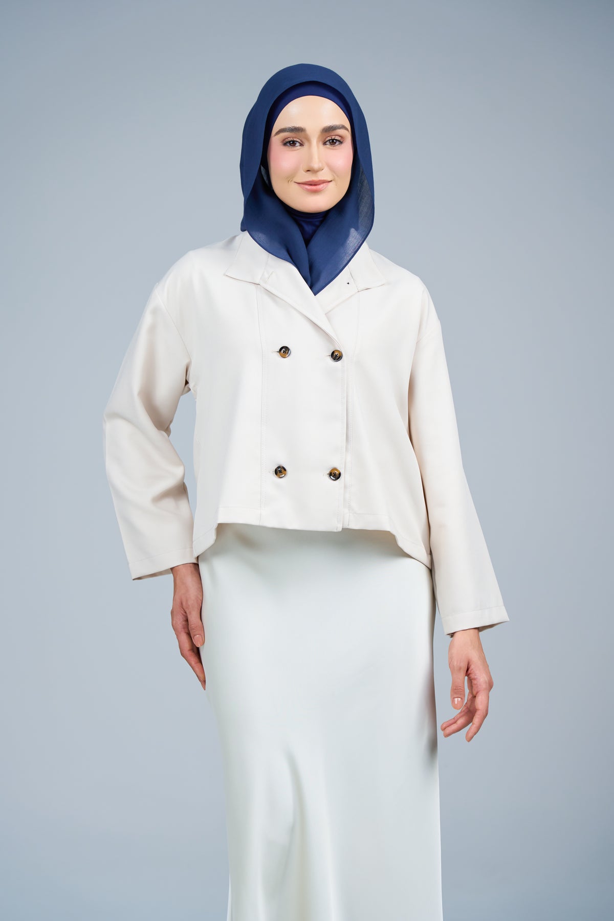 HoodXpress | Cotton Linen in Navy