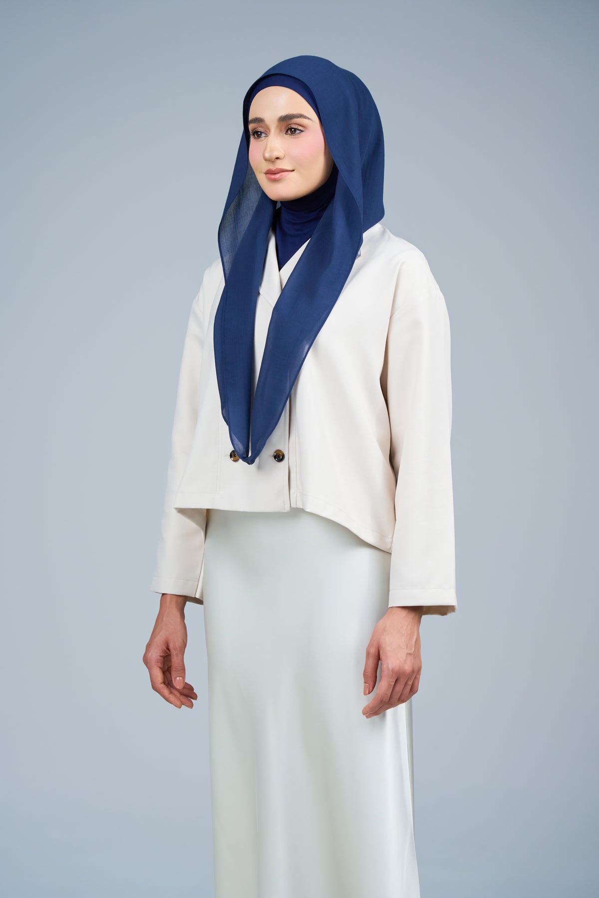 HoodXpress | Cotton Linen in Navy