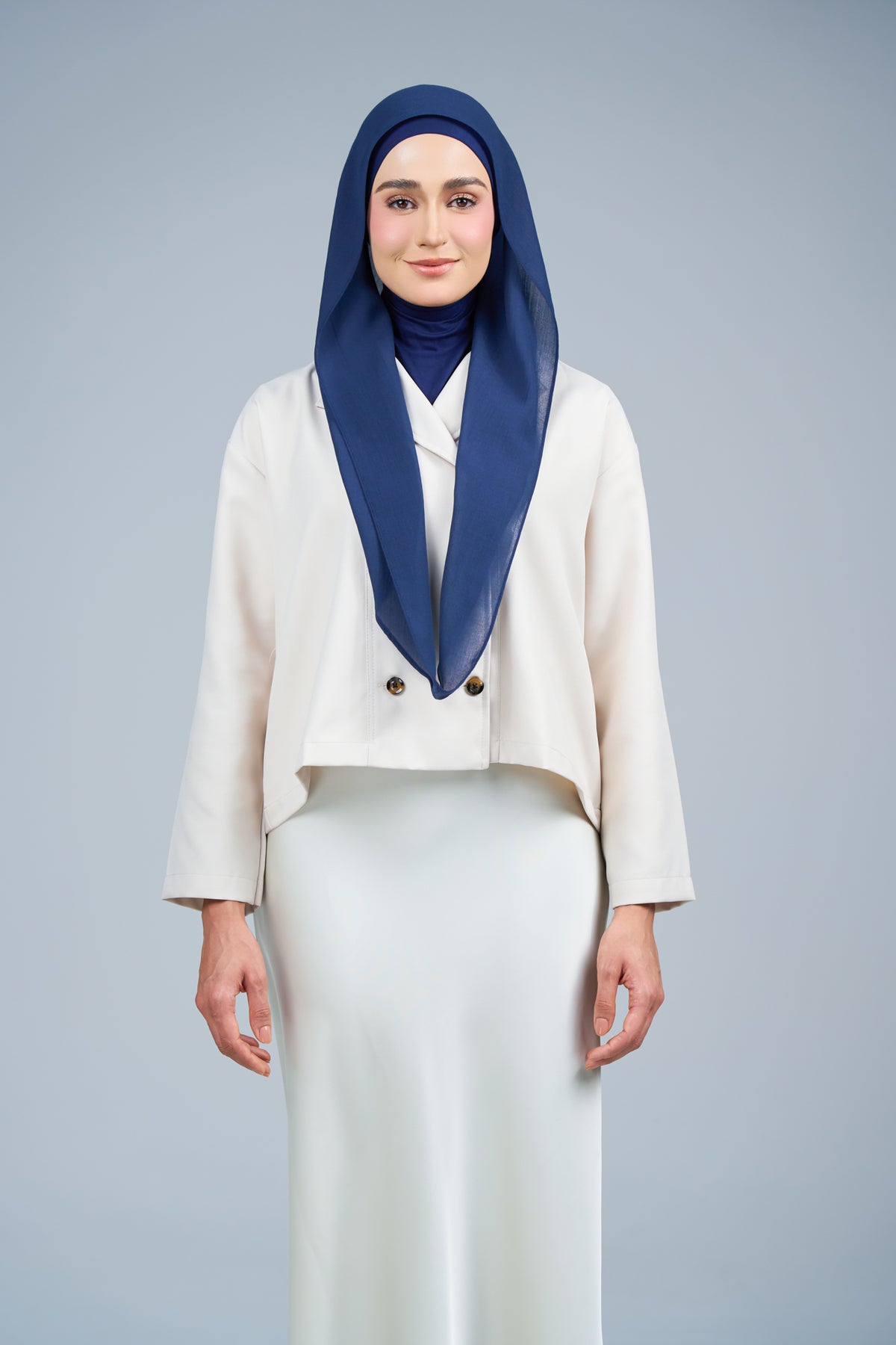 HoodXpress | Cotton Linen in Navy
