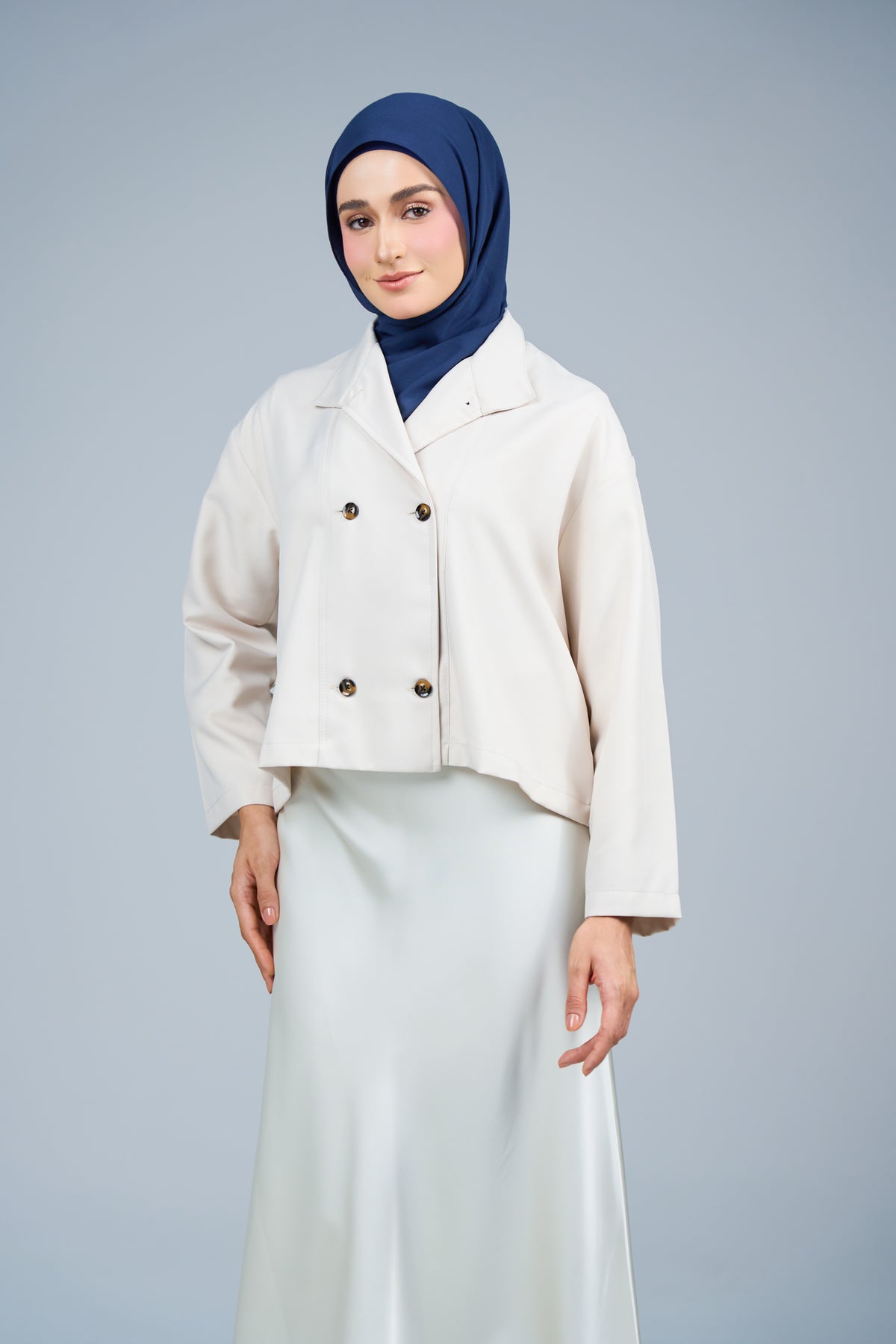 HoodXpress | Cotton Linen in Navy