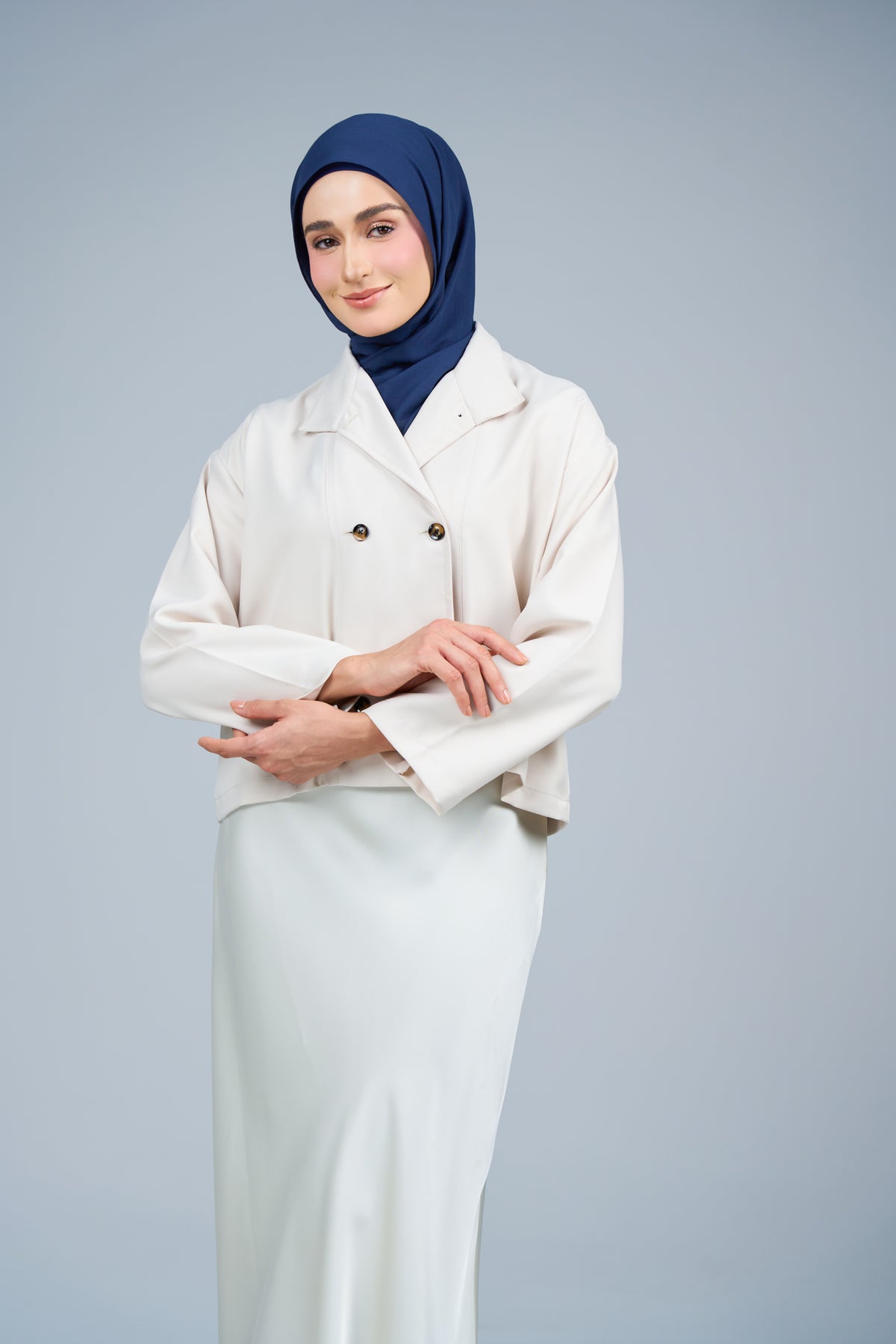 HoodXpress | Cotton Linen in Navy