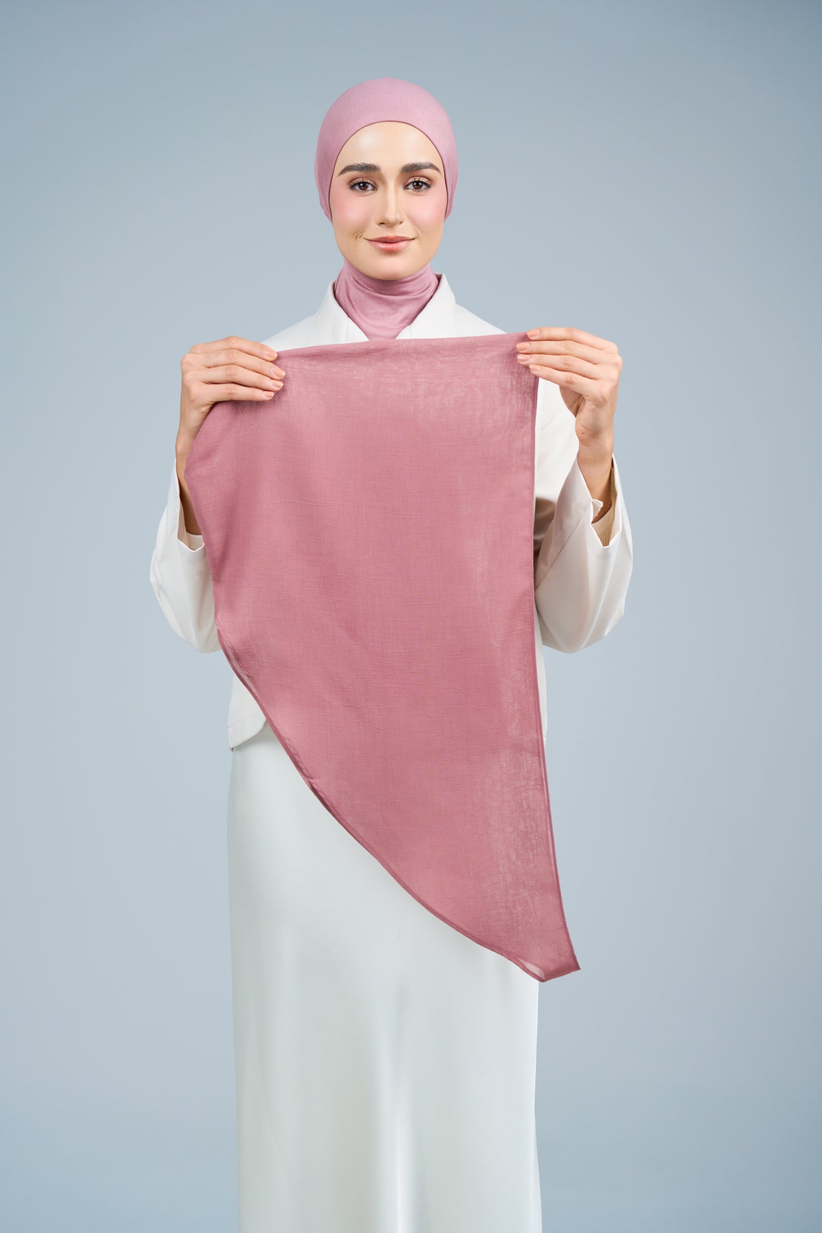 HoodXpress | Cotton Linen in Dusty Pink