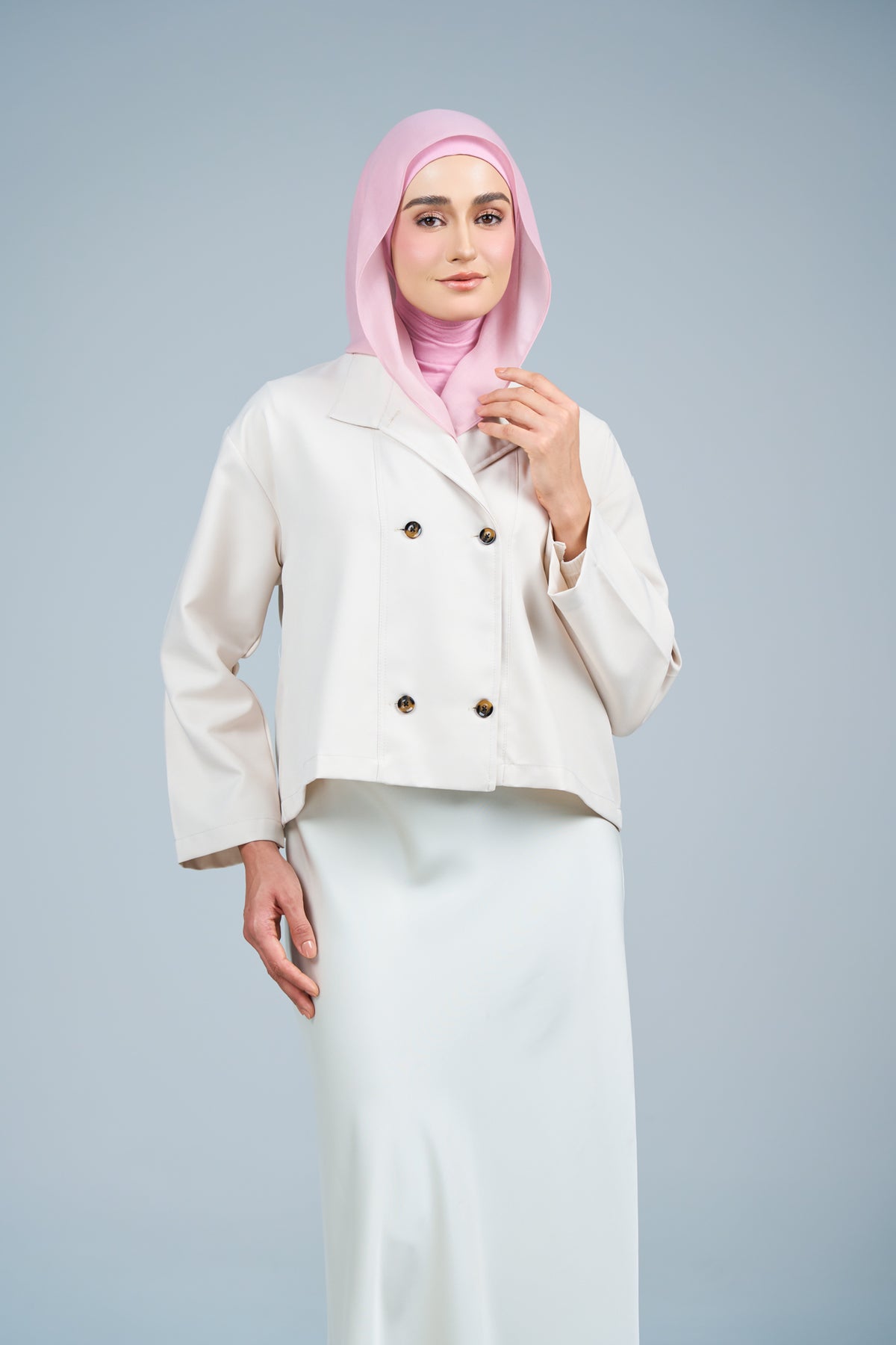 HoodXpress | Cotton Linen in Rose