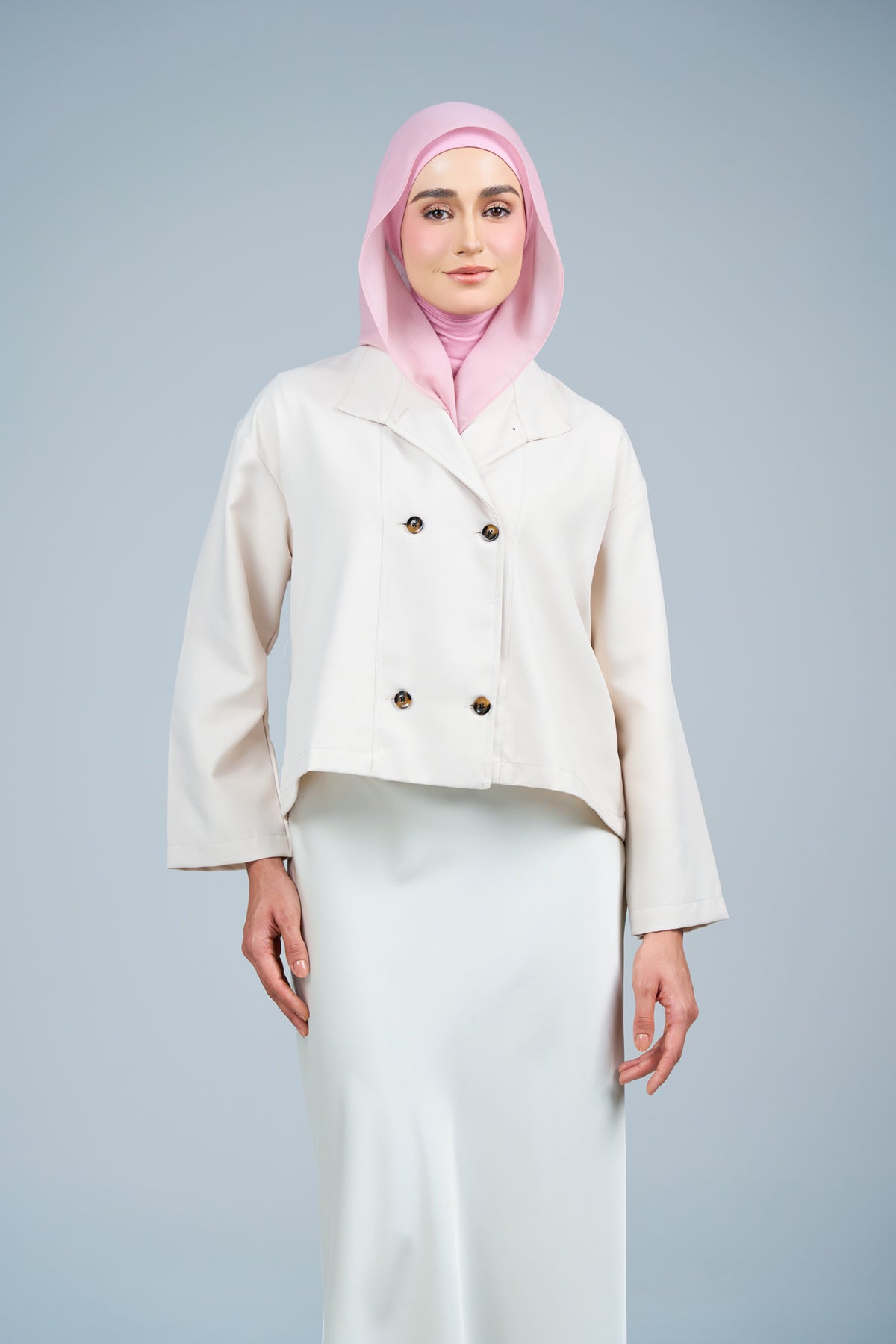 HoodXpress | Cotton Linen in Rose