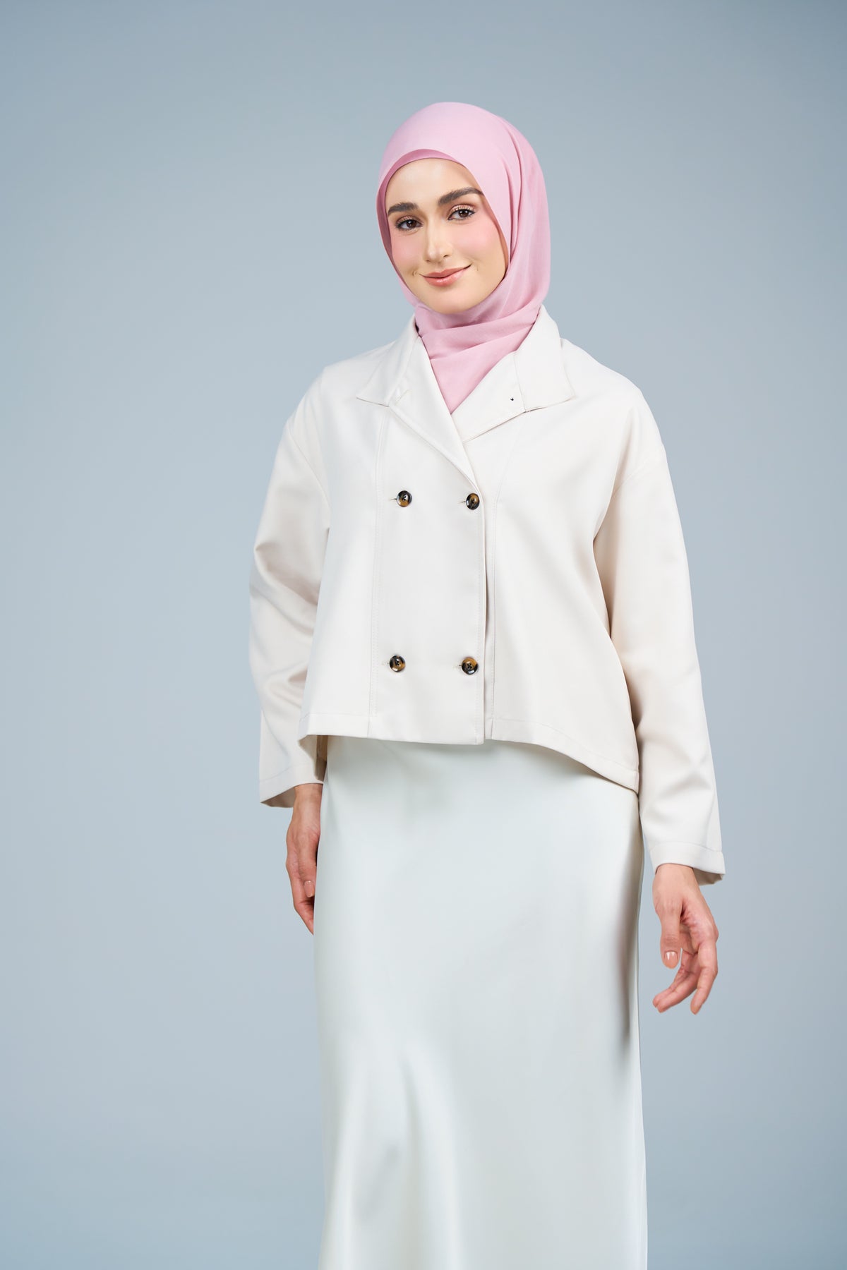 HoodXpress | Cotton Linen in Rose