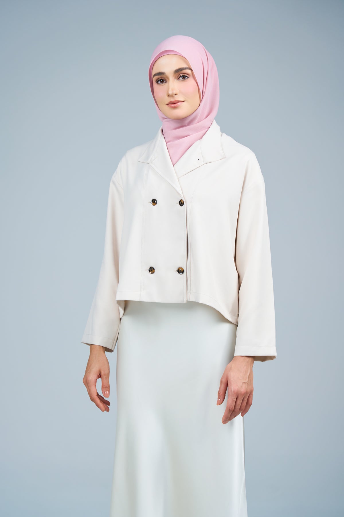 HoodXpress | Cotton Linen in Rose