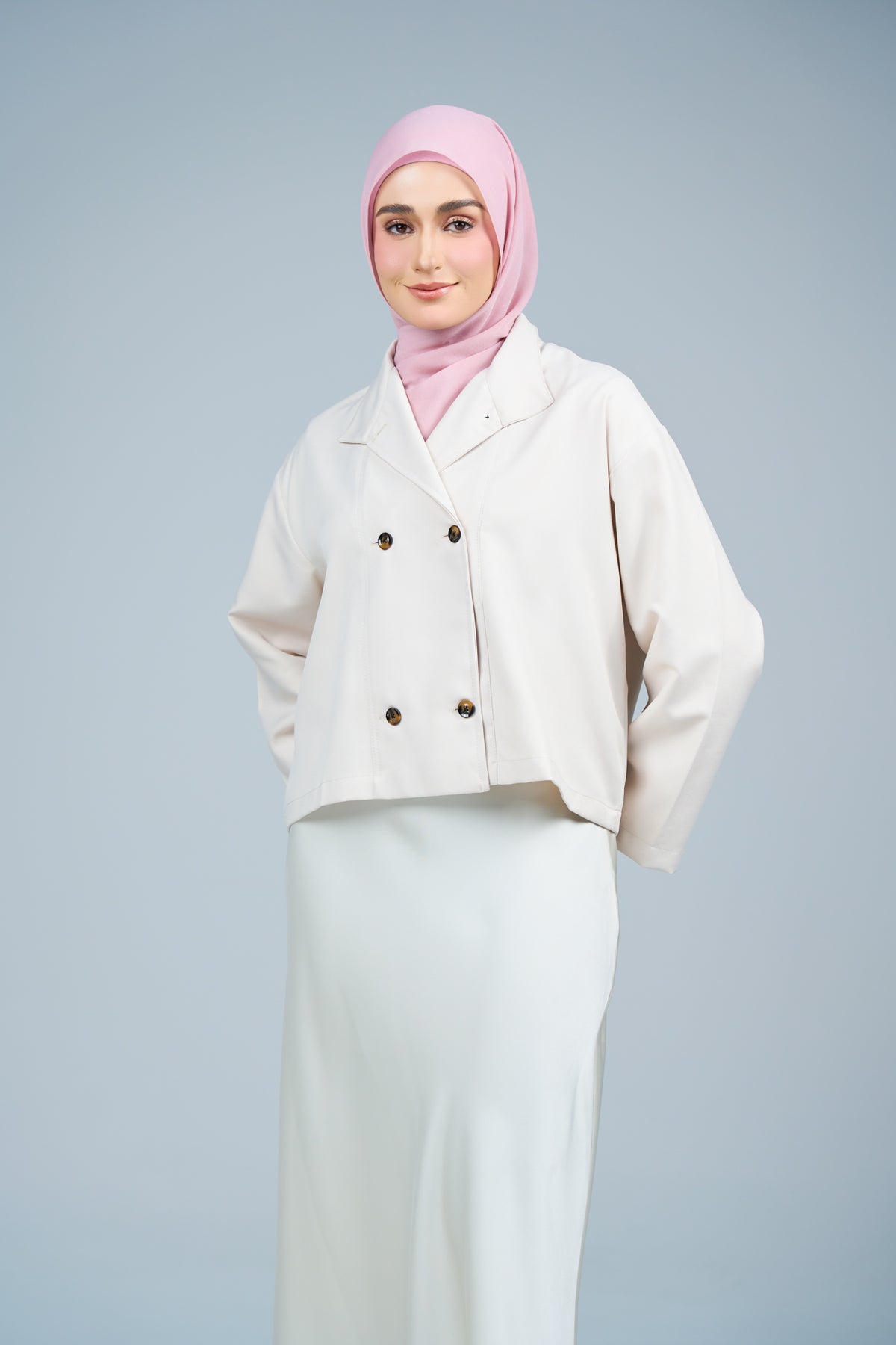 HoodXpress | Cotton Linen in Rose
