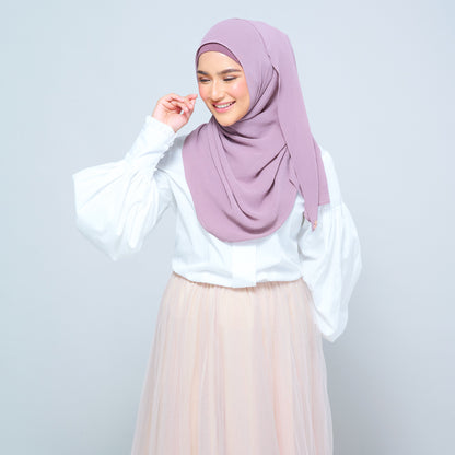 [As-Is] Newbie Ironless Shawl in Deep Sorbet