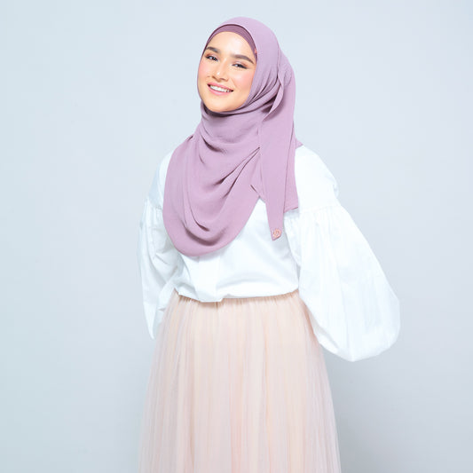 [As-Is] Newbie Ironless Shawl in Deep Sorbet