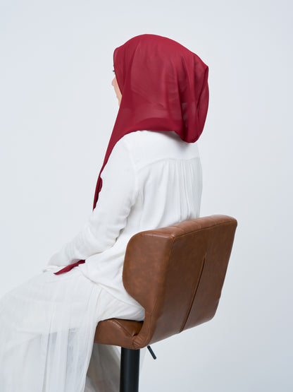 HoodX in Merlot Red
